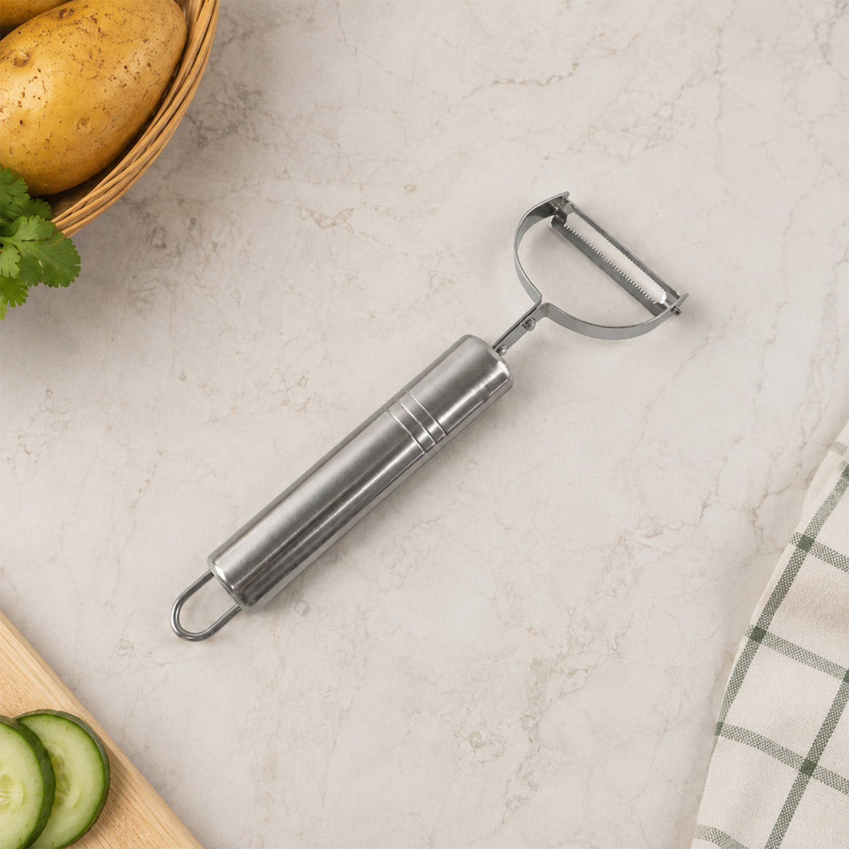 Stainless steel kitchen peeler product view