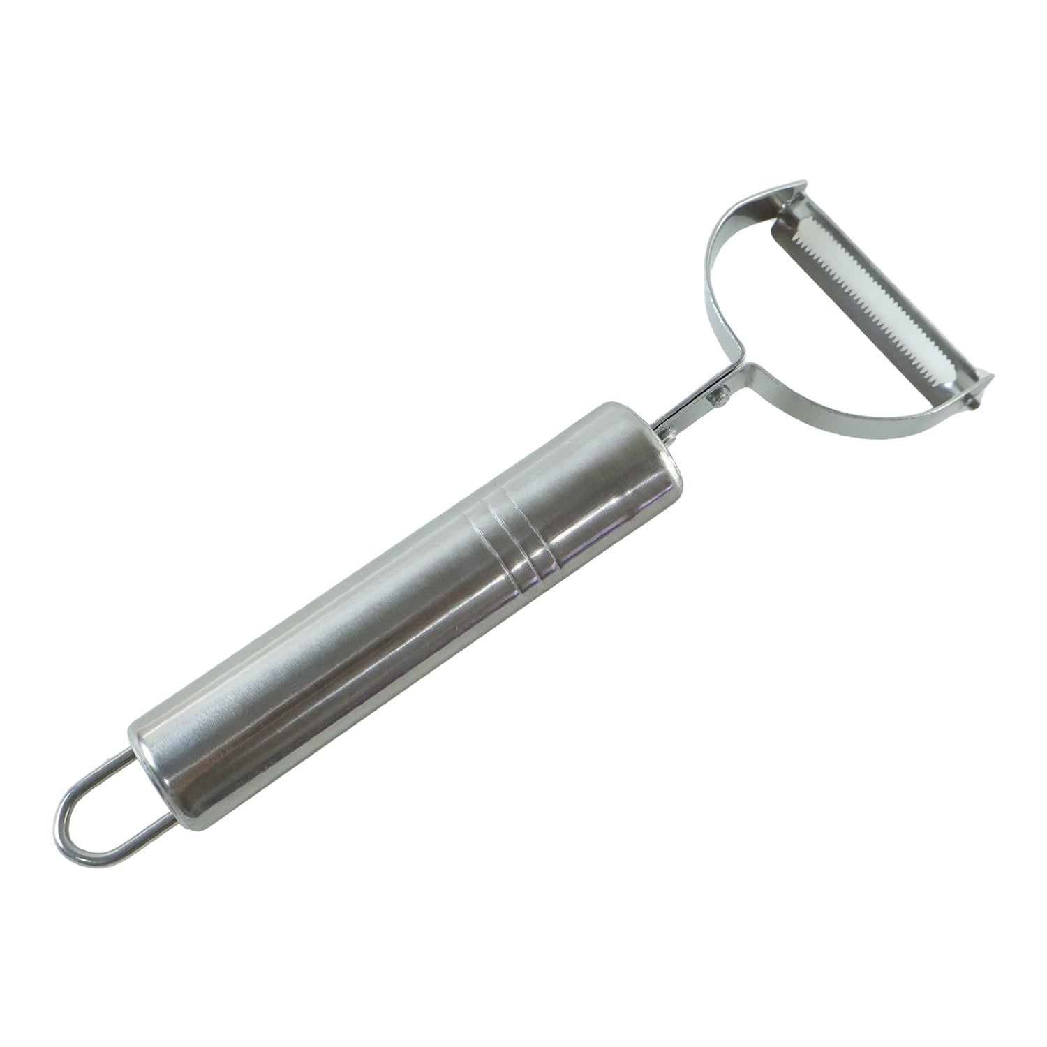 Vegetable and fruit peeler white background