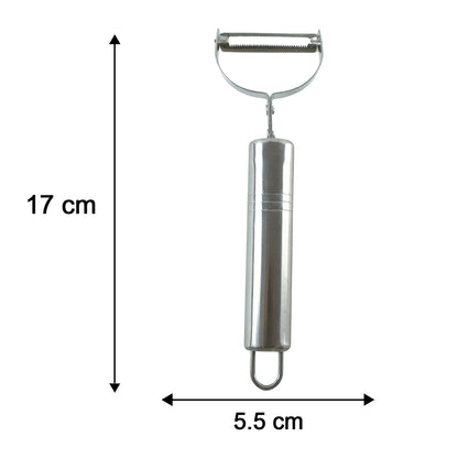 Vegetable and fruit peeler size guide
