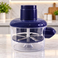 Automatic Fruit and Vegetable Peeler Set with Steel Blades and One Touch Control