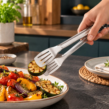 Kitchen tongs grip detail