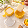 Silicone Square Ice Cream Mould Set for Kulfi and Fruit Ice Pops (2 Pc Set)
