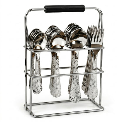 Metal Stand Cutlery Organizer