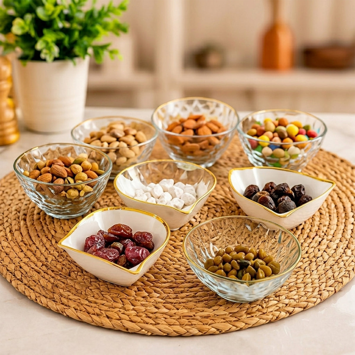 Nine Piece Bowl Set