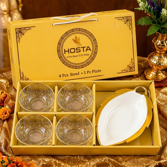 Hosta Bowl Platter Set
