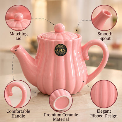 Ceramic Teapot with Lid