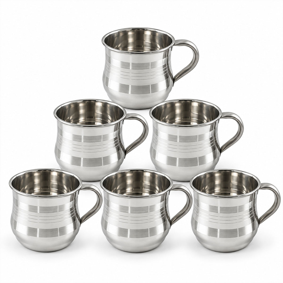 Stackable Metal Drinking Cups