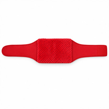 Waist warmer belt on white background