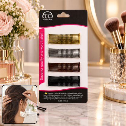 metal hair pins set