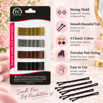metal hair pins set