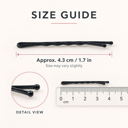 metal hair pins set