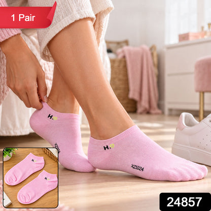 Low Cut Ankle Socks for Women, Soft Stretchable No Show Sports Socks (1 Pair)
