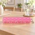 7 Compartment Weekly Medicine Pill Box with Flip Lids for Travel (1 Pc)