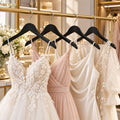 Premium Clothes Hangers with Metal Hooks for Wardrobe Storage (4 Pc Set)