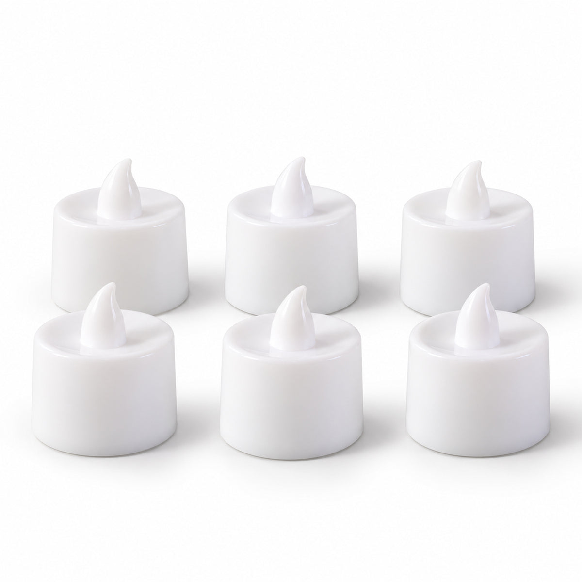 Green flameless LED tealights - product view 05