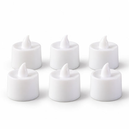 Green flameless LED tealights - product view 05