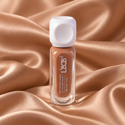 Nude Brown glossy nail polish, 10 ML, product detail view 7