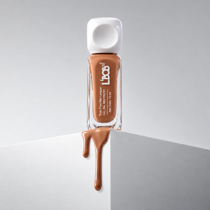 Nude Brown glossy nail polish, 10 ML, product detail view 9