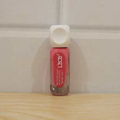 Bright Pink glossy nail polish, 10 ML, actual product photo