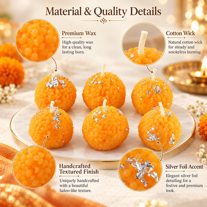 Textured Sweet Shape Candles