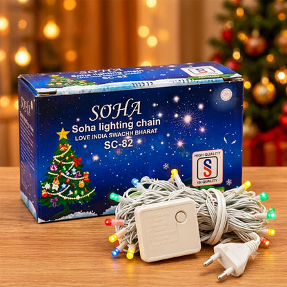 Multicolor LED string light Series with eight mode controller 01