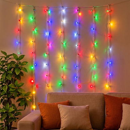 Multicolor LED string light Series with eight mode controller 08