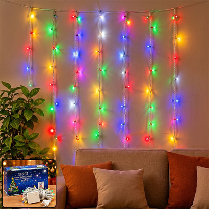 Multicolor LED string light Series with eight mode controller extra