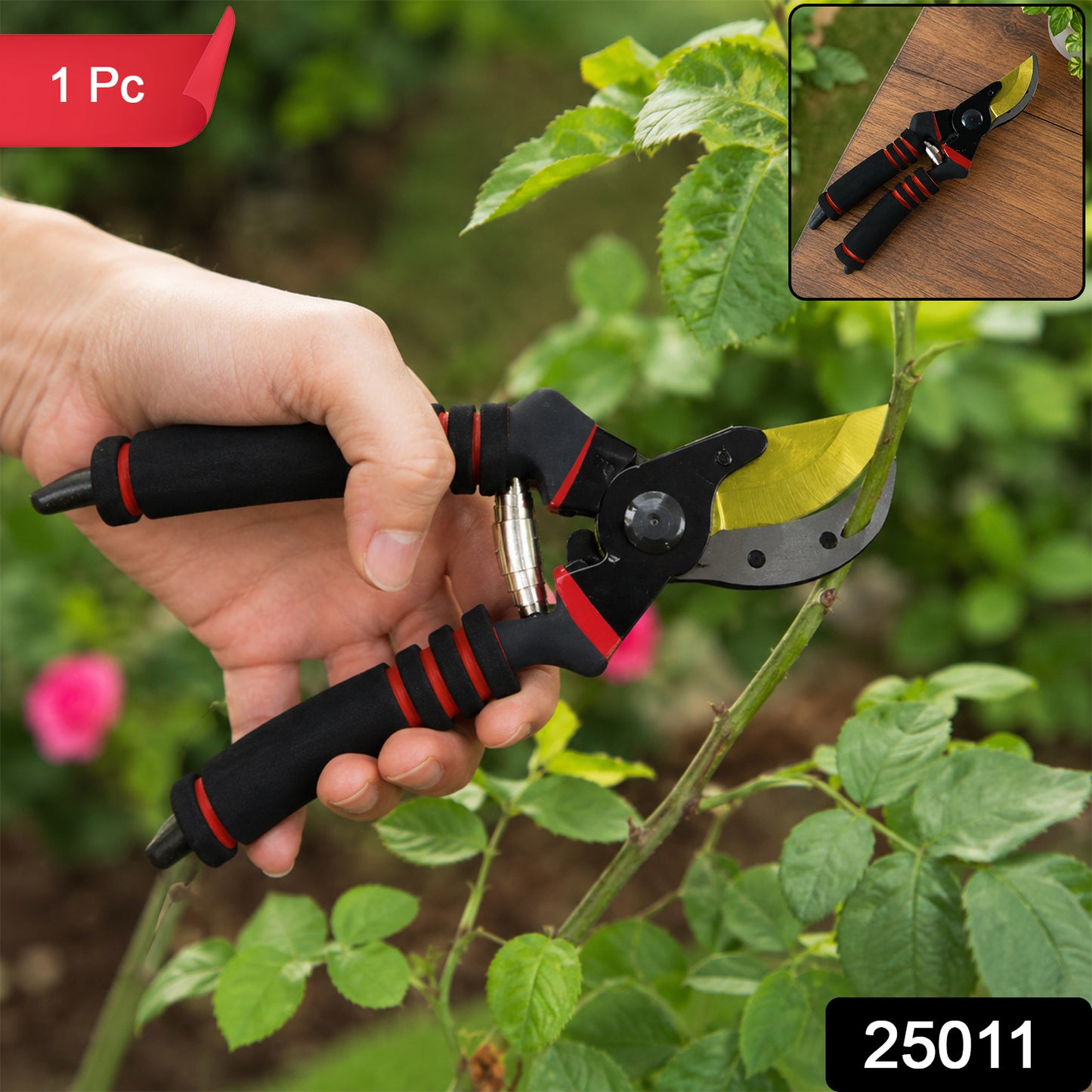 Heavy duty garden pruning shears SKU 25011