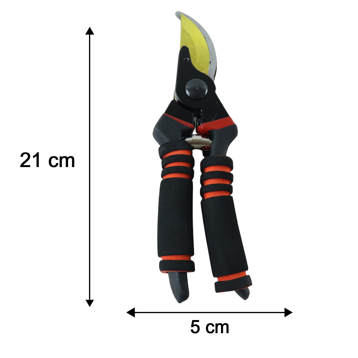 Heavy duty pruning shears size reference