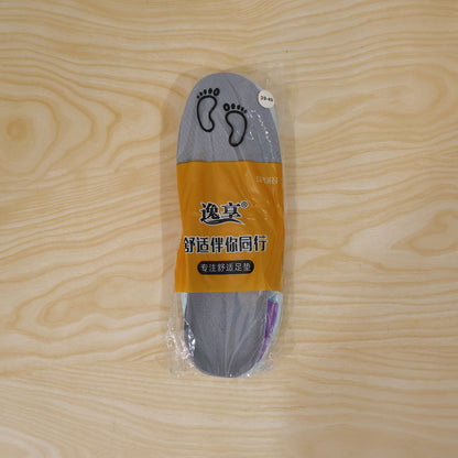 Cushioned shoe insoles size 39 40 in plastic packing