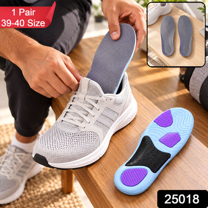SKU 25018 cushioned shoe insoles size 39 40 one pair