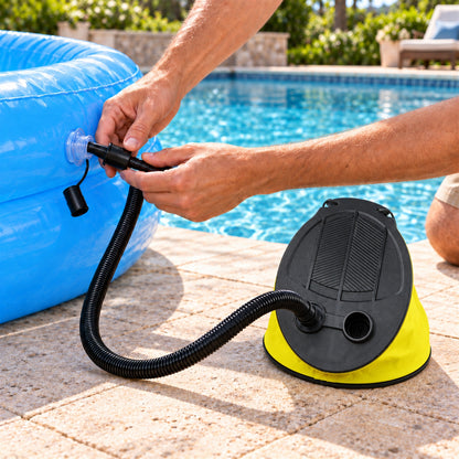 Connecting pump hose to inflatable valve