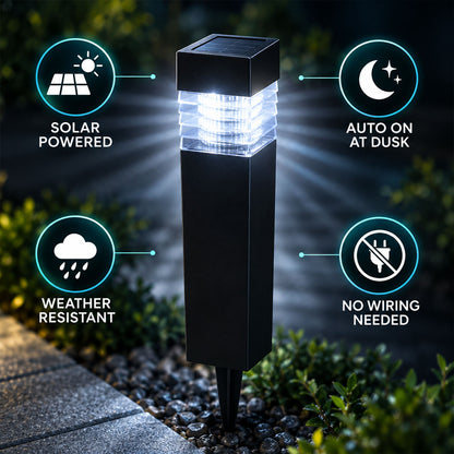 Solar Panel Pathway Lamp