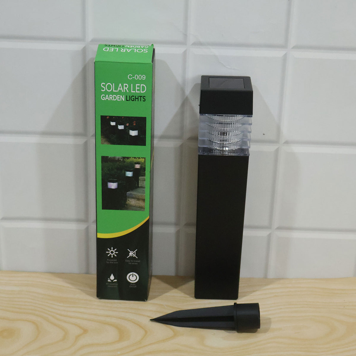 Solar LED Garden Pathway Light