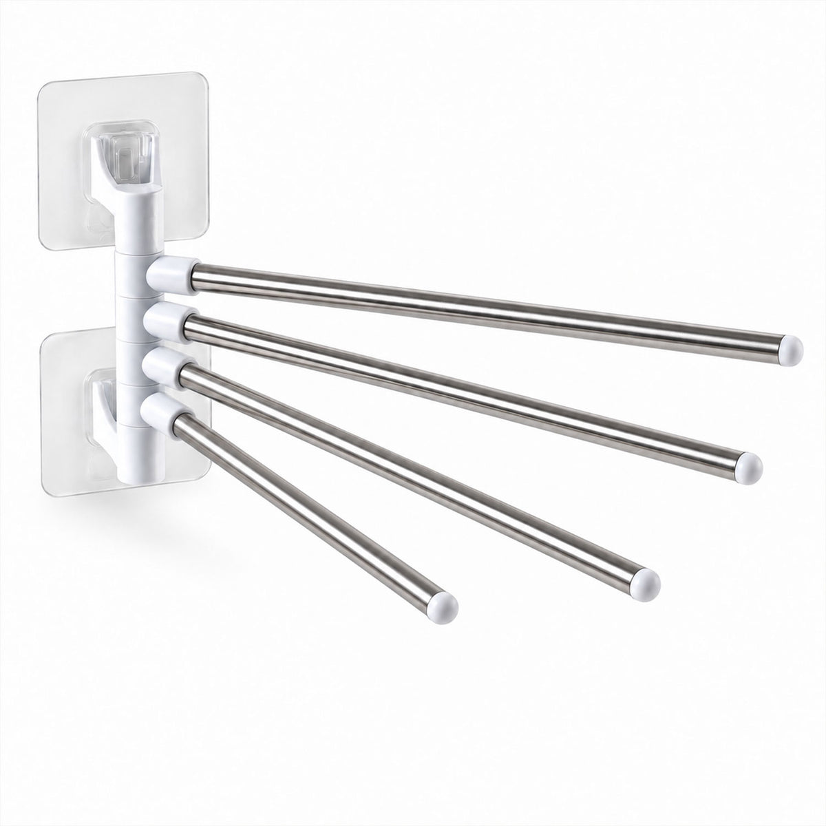 Four bar swivel wall mounted towel rack 08