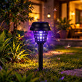 Solar Powered Mosquito Trap Lamp with Ground Stake for Garden & Patio (1 Pc)