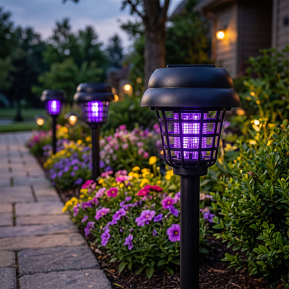 Garden Bug Zapper Light