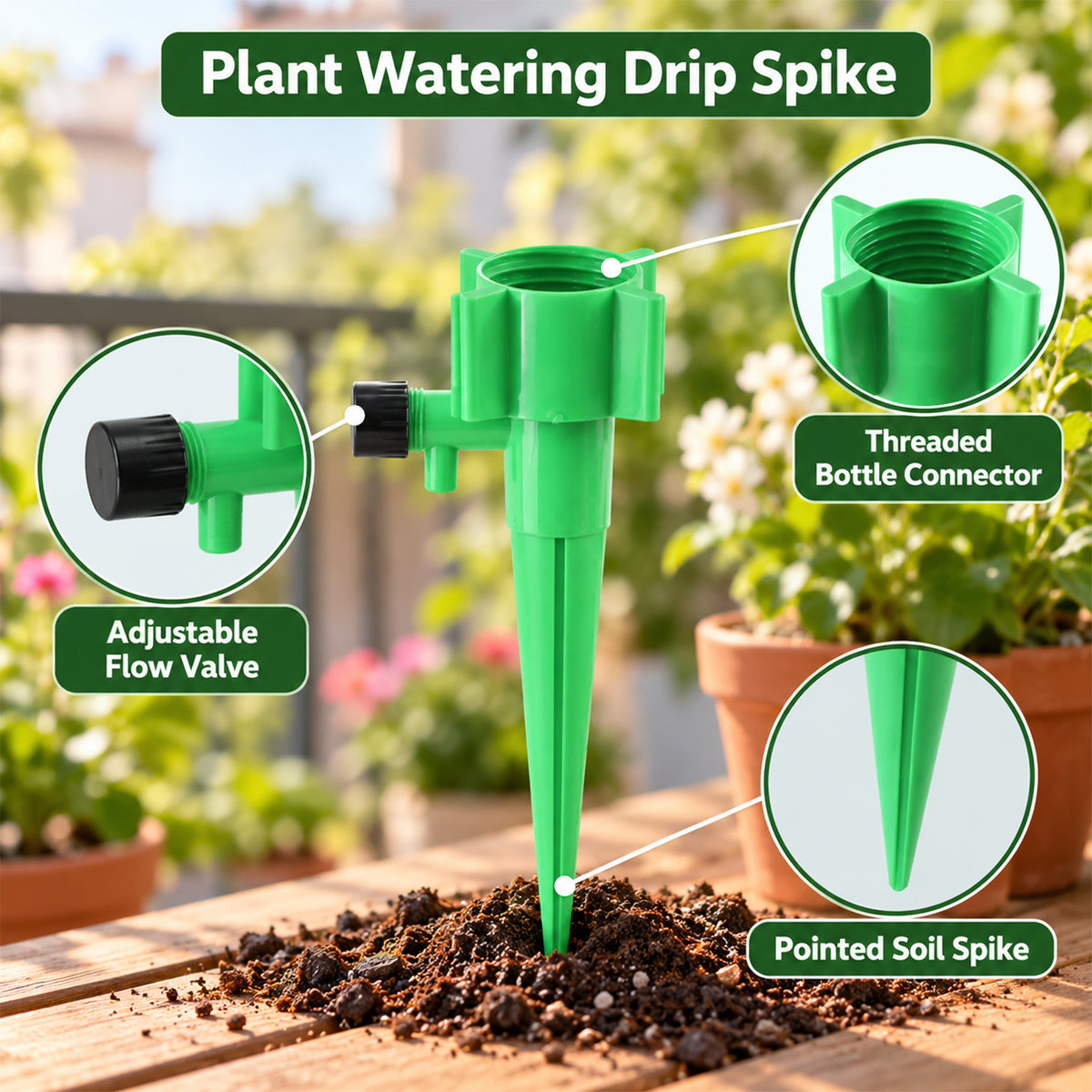 Adjustable Watering Spike