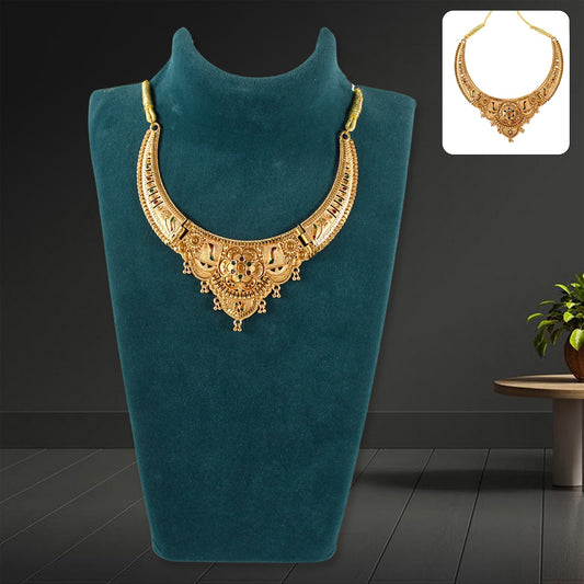 Stunning Gold-Plated Necklace Set