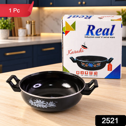 Cast Iron Kadai – Traditional 14 Inch Durable Pan | Indo Glow