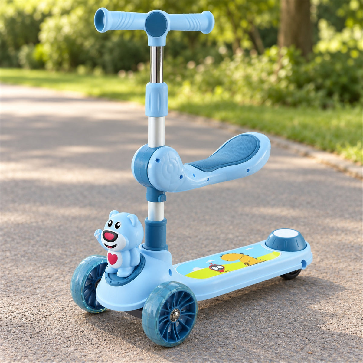 Scooter seat detail