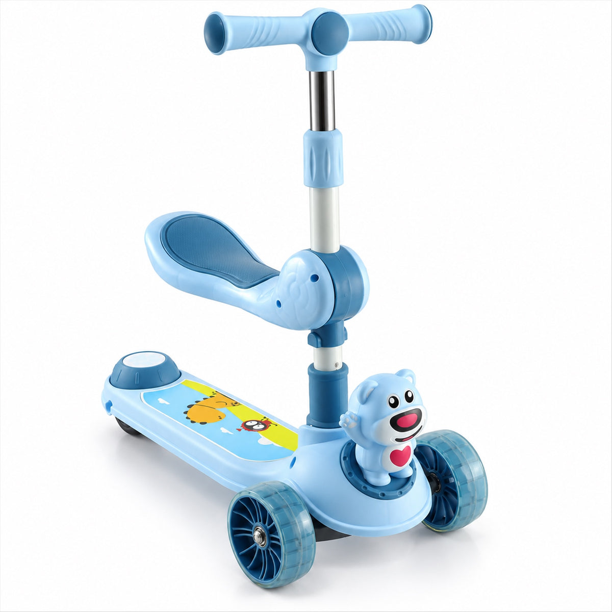 Scooter handlebar detail