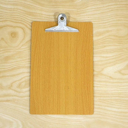 Wooden Clipboard Exam Pad