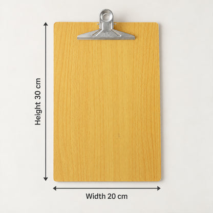 Wooden Clipboard Exam Pad