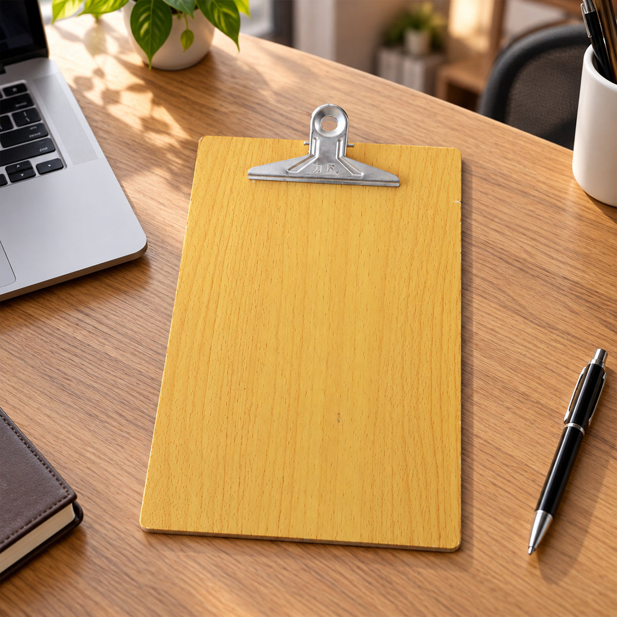 Wooden Clipboard Exam Pad