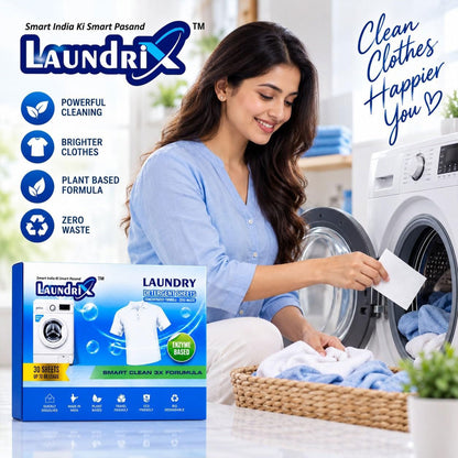 Laundry detergent sheets - laundry display