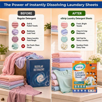Laundry detergent sheets - manufacturer comparison
