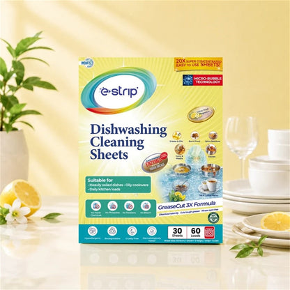 Dishwashing cleaning sheets - main product photo