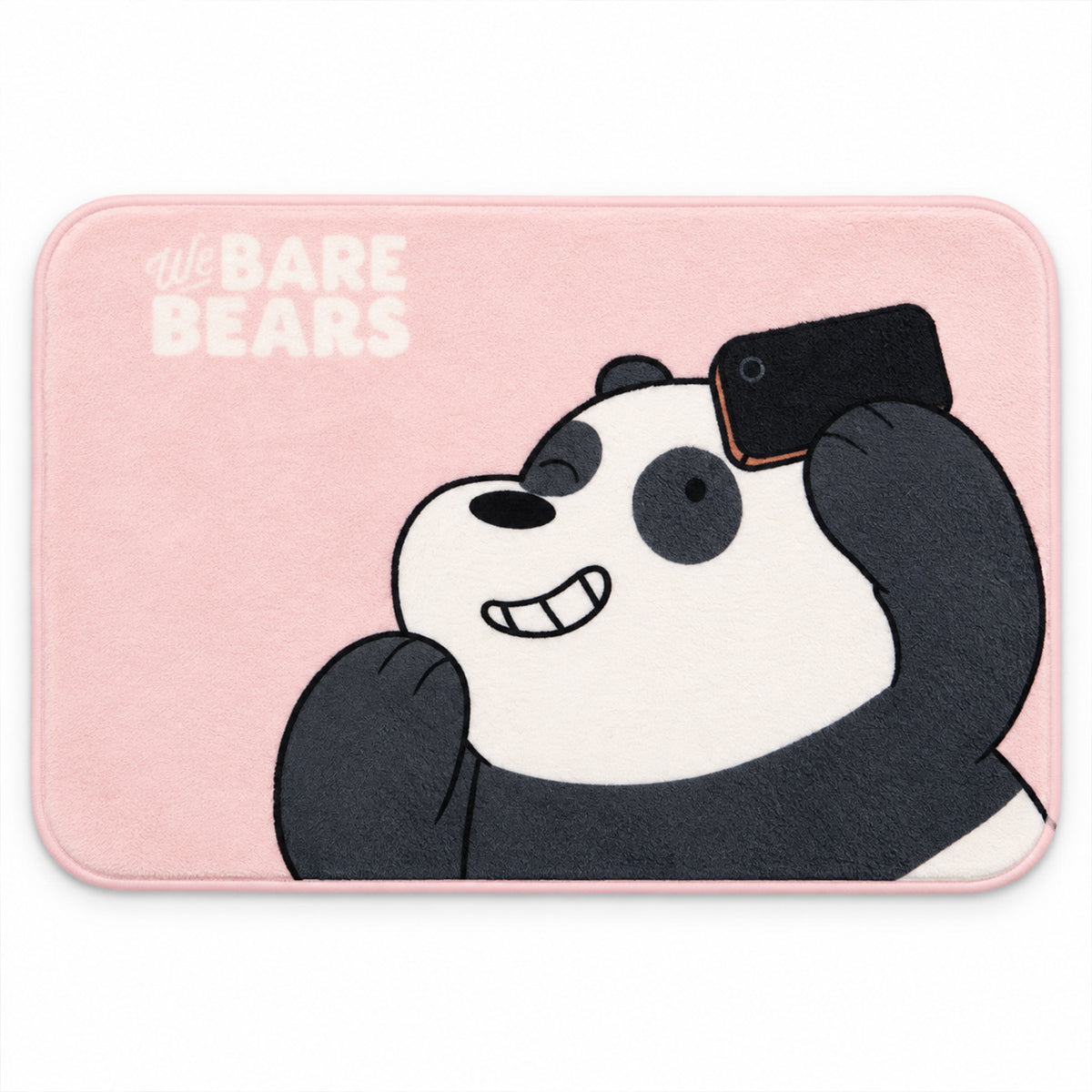 Panda design bathroom floor mat - view 05
