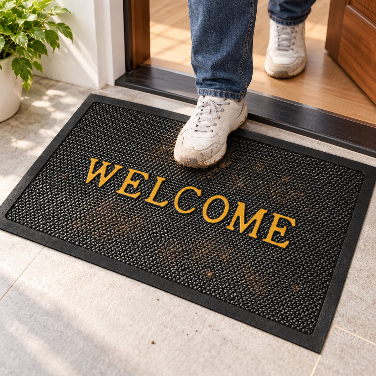 Welcome door mat - product view 03